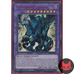 Yugioh Guardian Chimera RA02-EN023 Ultra Rare 1st Edition NM - Image 1