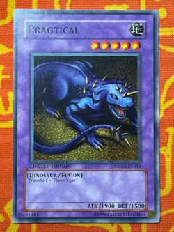 YUGIOH PRAGTICAL COMMON EXCELLENT MDP2-EN014 McDonald's Promo - Image 1