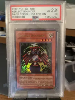 Yu-Gi-Oh 2003 Reflect Bounder PSA 10 GEM MINT 1st Edition DCR-012 Ultra Rare! - Image 1