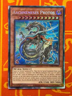 YUGIOH ARCHNEMESES PROTOS COLLECTORS RARE 1ST NM RA03-EN023 - Image 1