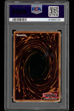 Yugioh PSA 9 MINT Rainbow Dragon 1st Edition TAEV-EN006 GHOST RARE 2007 - Image 2
