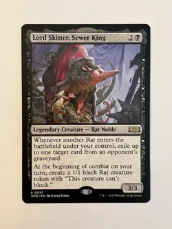 Lord Skitter, Sewer King Wilds of Eldraine Regular - Image 1