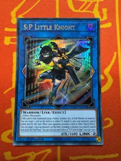 YUGIOH S:P LITTLE KNIGHT ULTRA RARE RA03-EN049 NM 25th BONANZA - Image 1