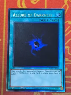 YUGIOH ALLURE OF DARKNESS ULTIMATE RARE NM RA03-EN055 - Image 1