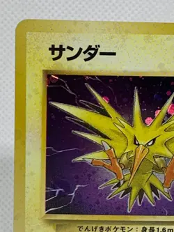 Zapdos LV.40 No.145 Pokemon Card Old Back Japanese - Image 3