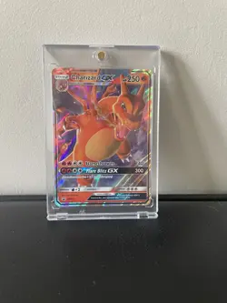 Charizard GX #SM211 Sun Moon Black Star Promo Holo Foil Pokemon Card TCG NM - Image 1