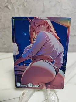 Power Trading Card Waifu Goddess Story Anime Girl holo Karte Manga Full Art - Image 1