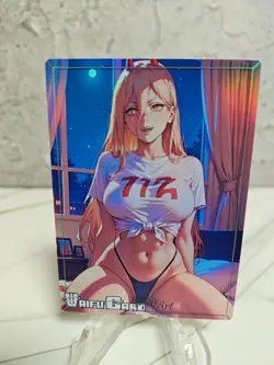 Power Trading Card Waifu Goddess Story Anime Girl holo Karte Manga Full Art - Image 1