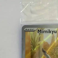 Sealed Pokemon Mimikyu 75 SV Scarlet & Violet Promo Card Holo Rare - Image 3