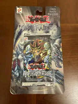 Metal Raiders Booster Pack Blister YuGiOh TCG English Unlimited Sealed READ - Image 1