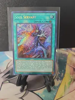 Yu-Gi-Oh Soul Servant LDS3-EN095 Limited Edition Secret Rare NM - Image 1