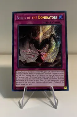 Yu-Gi-Oh! Songs of the Dominators ALIN-EN078 1st Ed. NM - Image 1