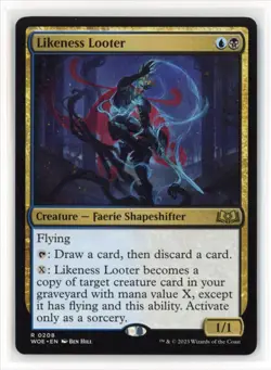 MtG WOE Likeness Looter #208 Non-Foil - Image 1