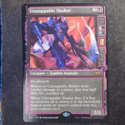 Unstoppable Slasher - Showcase - Duskmourn: House of Horrors (MTG) - Image 1