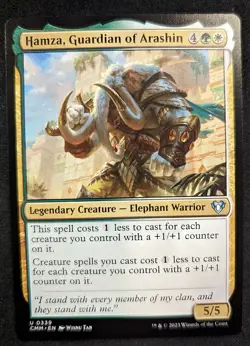MTG - Hamza, Guardian of Arashin - Commander Legends - Pack Fresh!! - Image 1