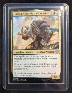 MTG - Hamza, Guardian of Arashin - Commander Legends - Pack Fresh!! - Image 2