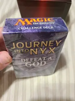 MTG Magic Journey into Nyx Defeat A God Challenge Deck Factory Sealed SeePics #2 - Image 2