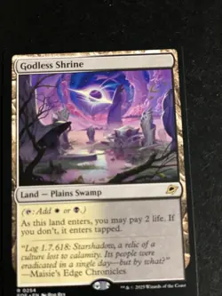 MTG - NM - Godless Shrine - Edge of Eternities - Image 1