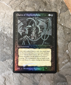 MTG Chains of Mephistopheles Legends - FOIL - English - Legay - WATCH ITEM VIDEO - Image 1