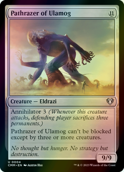 MTG Pathrazer of Ulamog Foil ** Commander Masters ** English (NM) - Image 1