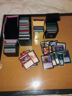 Magic the Gathering Lot w/ FOILS & RARES 50+ RARES - Image 1