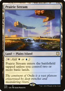 MTG Prairie Stream ** Forgotten Realms Commander ** English (NM) - Image 1