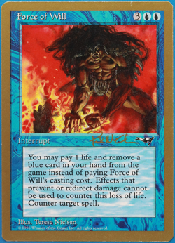 Force of Will (Paul McCabe - 1997) World Championship Decks HP CARD (498452) - Image 1