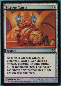 Storage Matrix FOIL 9th Edition NM Artifact Rare MTG CARD (ID# 129600) ABUGames - Image 1