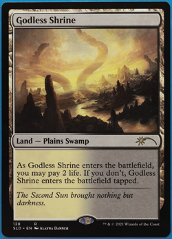 Godless Shrine (Secret Lair Promo) MINT MTG MAGIC CARD (496171) ABUGames - Image 1