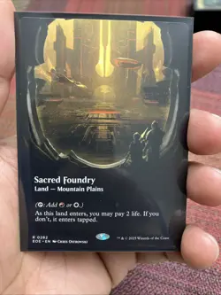 Sacred Foundry (Borderless) Edge of Eternities Regular - Image 1