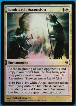 Luminarch Ascension FOIL Zendikar NM White Rare MAGIC CARD (ID# 495827) ABUGames - Image 1