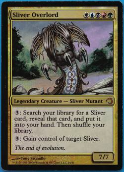 Sliver Overlord FOIL Premium Deck Series: Slivers HEAVILY PLD (498819) ABUGames - Image 1