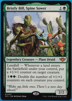 Bristly Bill, Spine Sower Outlaws of Thunder Junction NM CARD (499049) ABUGames - Image 1