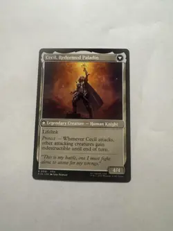 Cecil Dark Knight #91 NM/M Final Fantasy MTG Magic Rare Black White Card🔥📦🃏 - Image 2