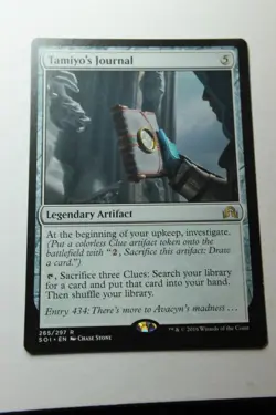 MTG Tamiyo's Journal (434) x1- -Shadows over Innistrad-Lightly Played - Image 1