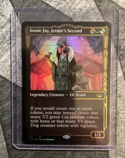 Jinnie Fay, Jetmir's Second Showcase Gilded Foil - Streets of New MTG UNPLAYED - Image 1
