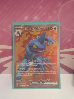 Toxicroak EX Full Art Scarlet & Violet 232/198 Card - Image 1