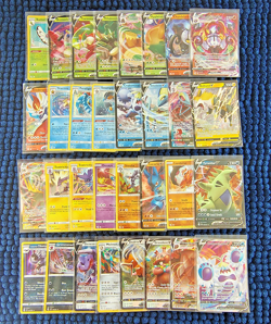 Lor of 32 No Dups- Pokemon TCG: Fusion Strikes- V - VMAX & Holo Cards -All NM/MT - Image 1