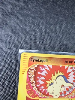 Pokemon TCG Cyndaquil 105/165 2002 Expedition Reverse Holo Vintage WOTC - Image 4