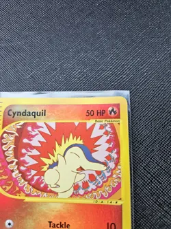 Pokemon TCG Cyndaquil 105/165 2002 Expedition Reverse Holo Vintage WOTC - Image 5