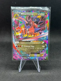 2016 Pokemon XY Promos M Garchomp EX XY168 - Image 1