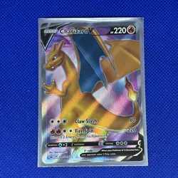 Charizard V Black Star Promo - SWSH050 Sword & Shield - Pokemon - Image 1