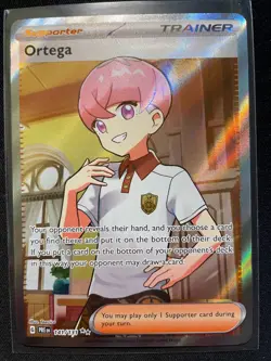 Ortega Trainer 141/131 Prismatic Evolutions English Pokemon Card - Image 1