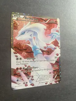 Pokemon TCG Reshiram Full Art RC22/RC25 Legendary Treasures Ultra Rare Holo 2013 - Image 2