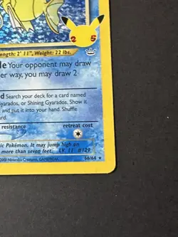 Pokemon Shining Magikarp 66/64 Celebrations: Classic Collection Holo - Image 5