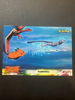 1999 Topps Pokemon Movie Mewtwo Strikes Back Farewell #39 NM - Image 1