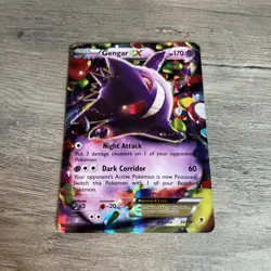 Pokemon TCG Gengar EX 34/119 Phantom Forces Ultra Rare - Image 1