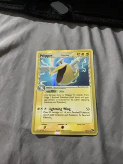 Pokemon TCG Pelipper 14/17 Pop Series 5 Delta Species Promo Card - Image 1
