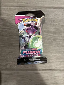 Pokemon TCG Sword & Shield Fusion Strike Sleeved Booster (6) Packs - New 820650809170 - Image 2