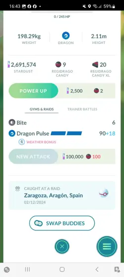 Pokemon Go Legendary Regidrago ( Normal ) - Image 2